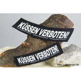 Julius K9 Logo Klettsticker klein G - L – KÜSSEN VERBOTEN