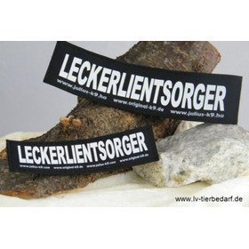 Julius K9 Logo Klettsticker klein G - L – LECKERLIENTSORGER
