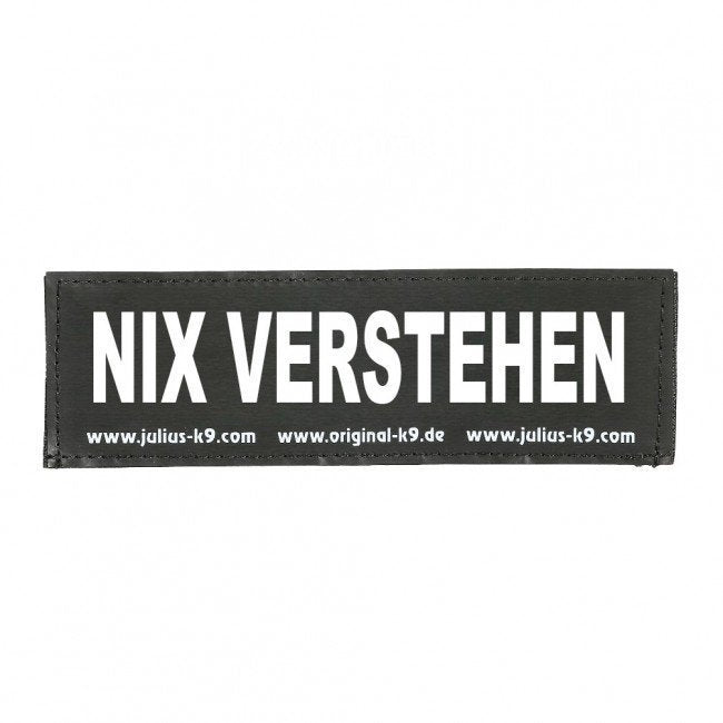 Julius K9 Logo Klettsticker klein M - Z – NIX VERSTEHEN