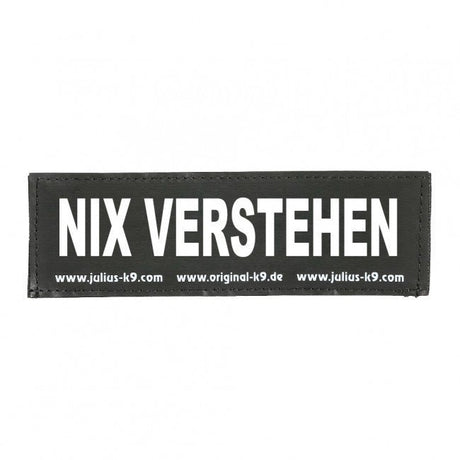 Julius K9 Logo Klettsticker klein M - Z – NIX VERSTEHEN