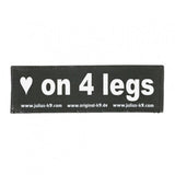 Julius K9 Logo Klettsticker klein M - Z – ON 4 LEGS