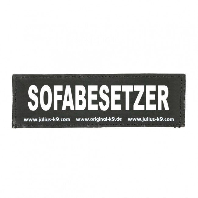 Julius K9 Logo Klettsticker klein M - Z – SOFABESETZER