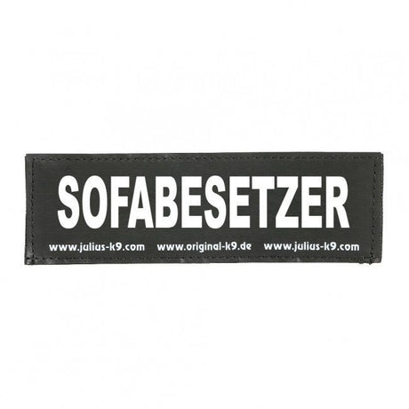 Julius K9 Logo Klettsticker klein M - Z – SOFABESETZER