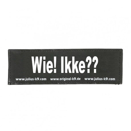 Julius K9 Logo Klettsticker klein M - Z – Wie! Ikke??