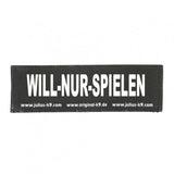 Julius K9 Logo Klettsticker klein M - Z – WILL-NUR-SPIELEN