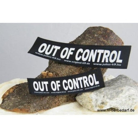 Julius K9 Logo Klettsticker klein M - Z – OUT OF CONTROL