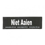 Julius K9 Logo Klettsticker klein M - Z – NIET AAIEN