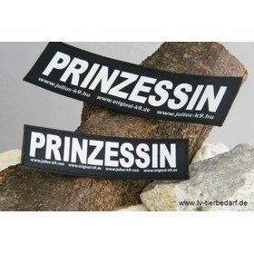 Julius K9 Logo Klettsticker klein M - Z – PRINZESSIN