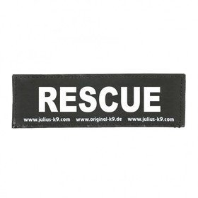 Julius K9 Logo Klettsticker klein M - Z – RESCUE