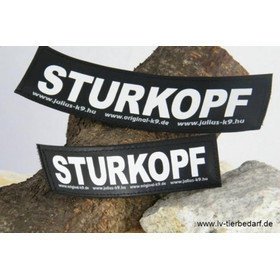 Julius K9 Logo Klettsticker klein M - Z – STURKOPF