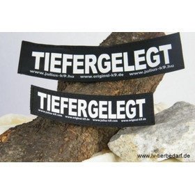Julius K9 Logo Klettsticker klein M - Z – TIEFERGELEGT