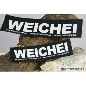 Julius K9 Logo Klettsticker klein M - Z – WEICHEI