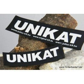Julius K9 Logo Klettsticker klein M - Z – UNIKAT