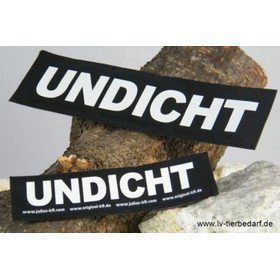 Julius K9 Logo Klettsticker klein M - Z – UNDICHT