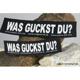 Julius K9 Logo Klettsticker klein M - Z – WAS GUCKST DU?