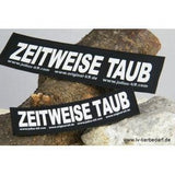 Julius K9 Logo Klettsticker klein M - Z – ZEITWEISE TAUB