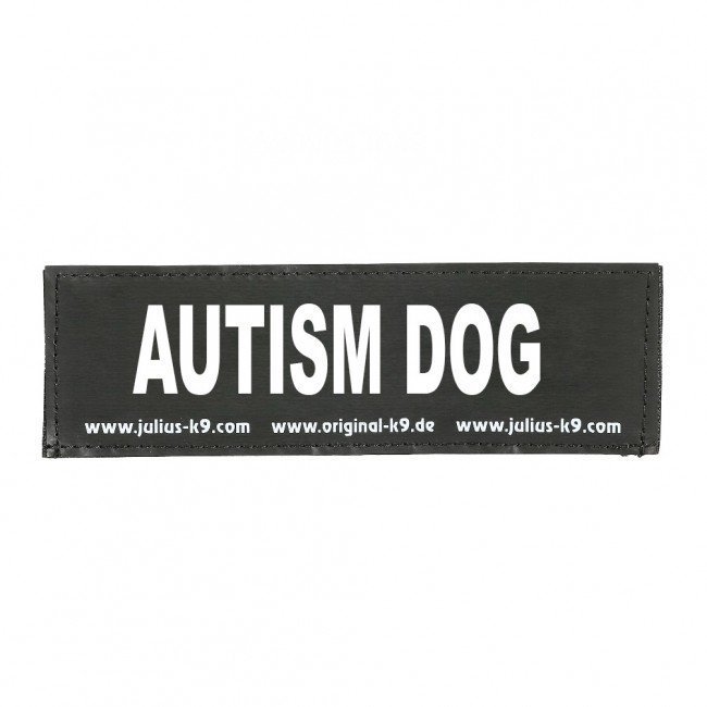 Julius K9 Logo Klettsticker groß A - F – AUTISM DOG