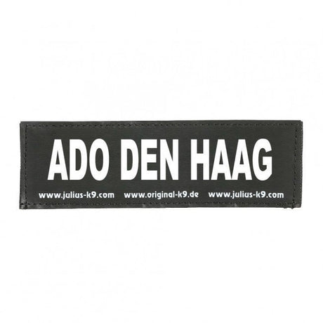 Julius K9 Logo Klettsticker groß A - F – ADO DEN HAAG