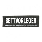 Julius K9 Logo Klettsticker groß A - F – BETTVORLEGER