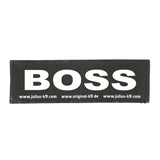 Julius K9 Logo Klettsticker groß A - F – BOSS
