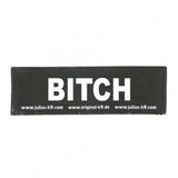 Julius K9 Logo Klettsticker groß A - F – BITCH