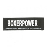 Julius K9 Logo Klettsticker groß A - F – BOXERPOWER
