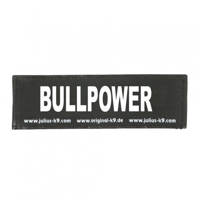 Julius K9 Logo Klettsticker groß A - F – BULLPOWER