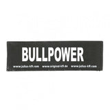 Julius K9 Logo Klettsticker groß A - F – BULLPOWER