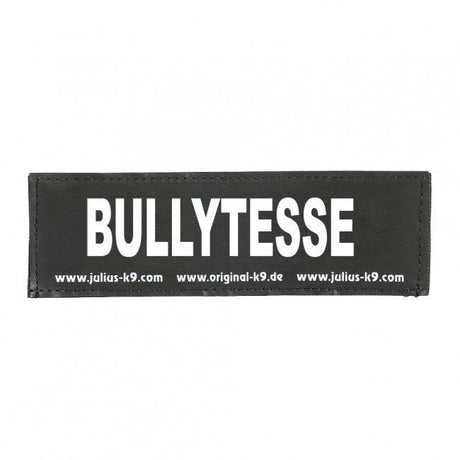 Julius K9 Logo Klettsticker groß A - F – BULLYTESSE