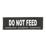 Julius K9 Logo Klettsticker groß A - F – DO NOT FEED