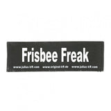 Julius K9 Logo Klettsticker groß A - F – Frisbee Freak