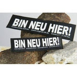 Julius K9 Logo Klettsticker groß A - F – BIN NEU HIER