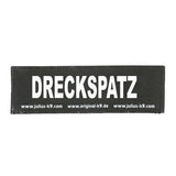 Julius K9 Logo Klettsticker groß A - F – DRECKSPATZ