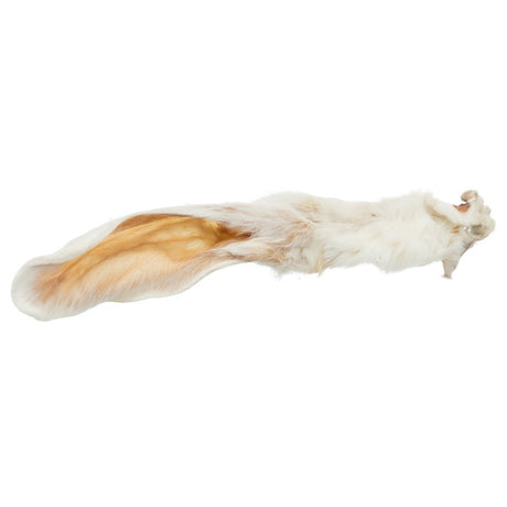 TRIXIE Kaninchenohren mit Fell 500 g – Natürlicher Kauspaß für deinen Hund