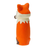 Figuren aus Latex – Fuchs - 19,5 x 6,5 x 6,5 cm - orange