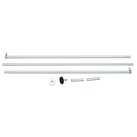 Spannstange für Katzenschutznetz – Aluminium, 1,28-3,25m