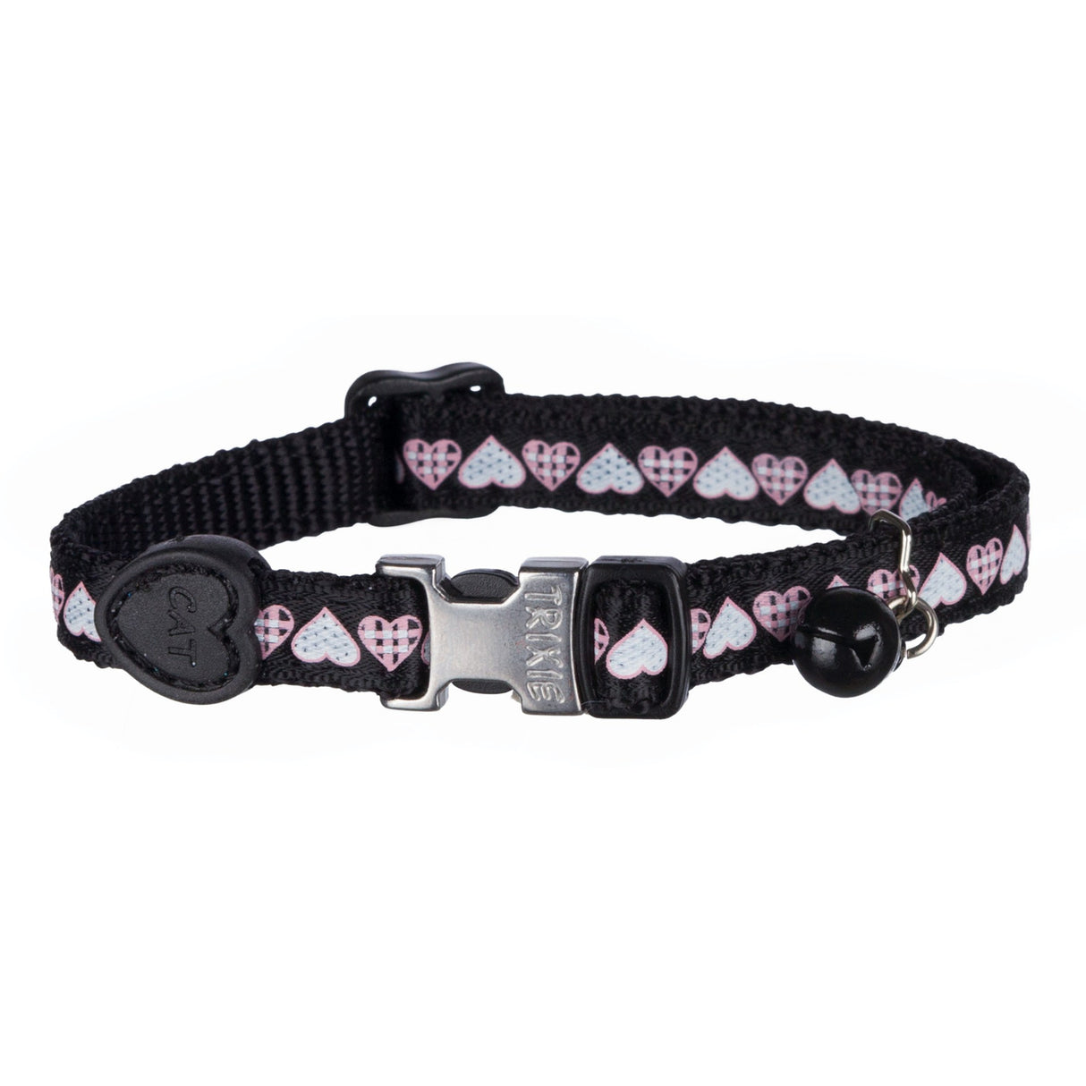 Katzenhalsband mit Herzen