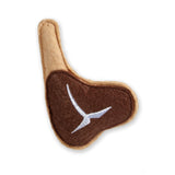 Katzenspielzeug aus Textil – T-Bone - L: 8 cm