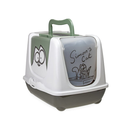 Simons Cat Katzentoilette mit Streuschaufel