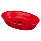 Keramiknapf oval für Katzen