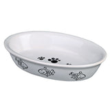 Keramiknapf oval für Katzen