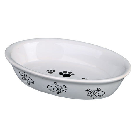 Keramiknapf oval für Katzen