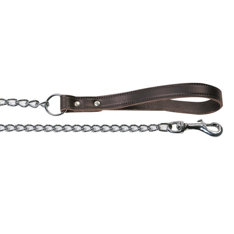 Kettenleine Rondo mit Lederhandschlaufe