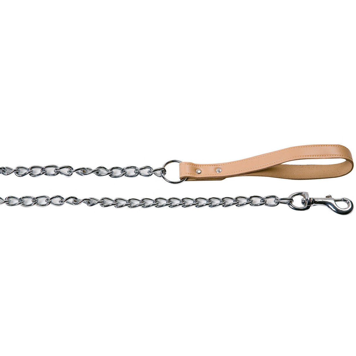 Kettenleine Rondo mit Lederhandschlaufe