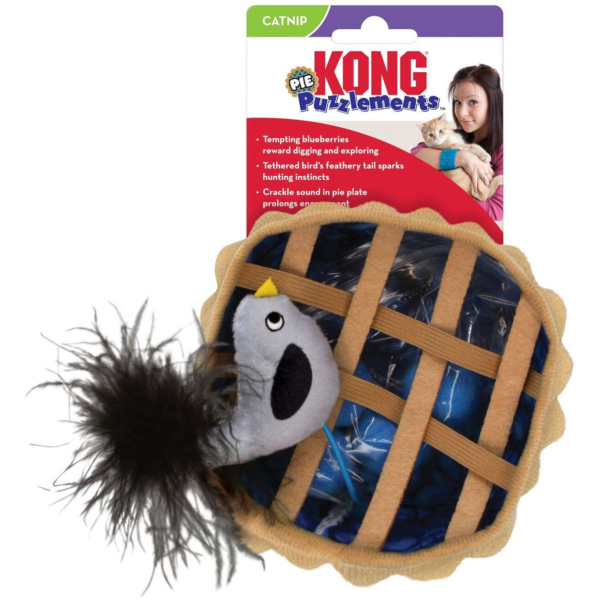 Katzenspielzeug Cat Puzzlements Pie