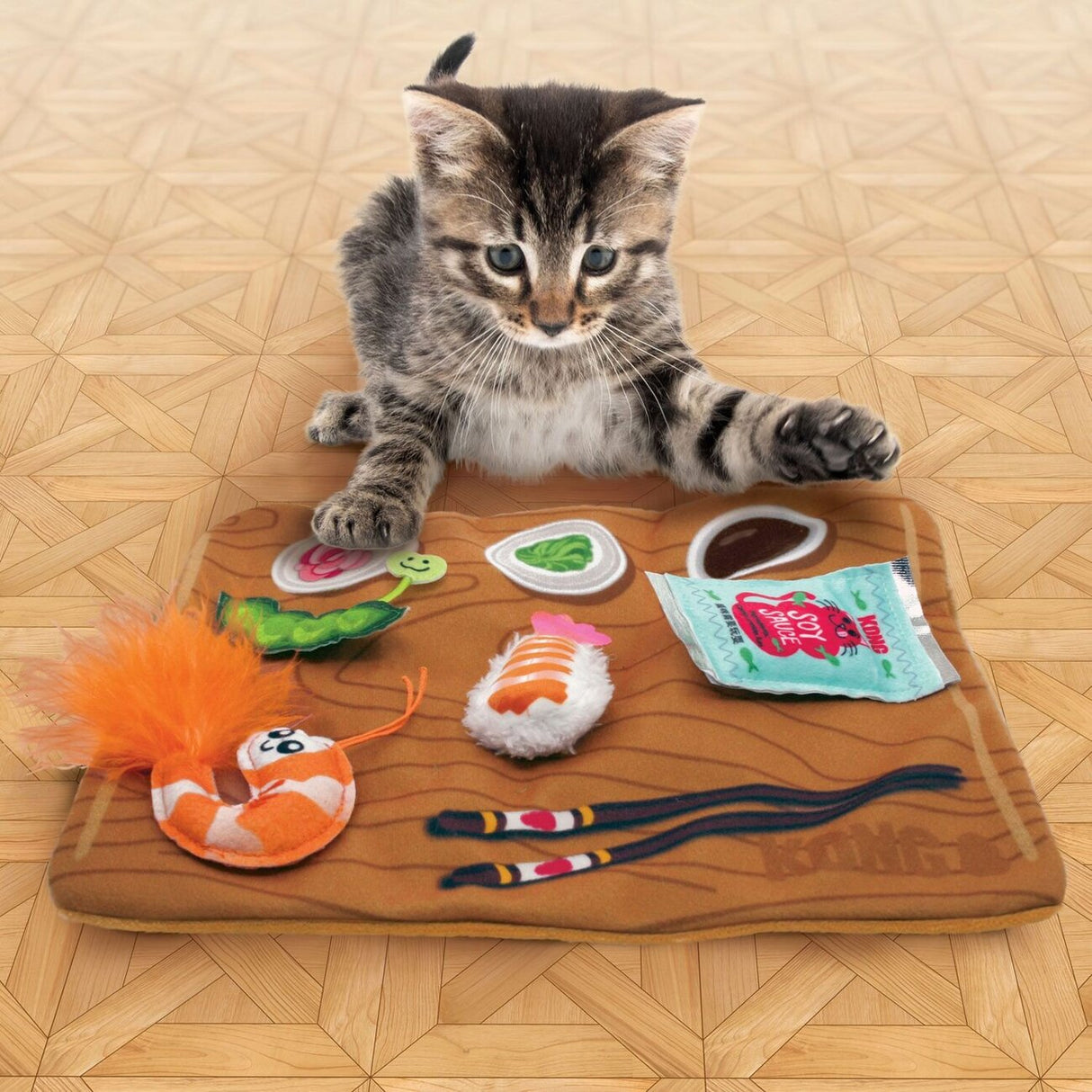Katzenspielzeug Pull A Partz Sushi
