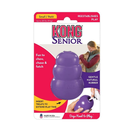 Senior Hundespielzeug – S: 7 cm, violett