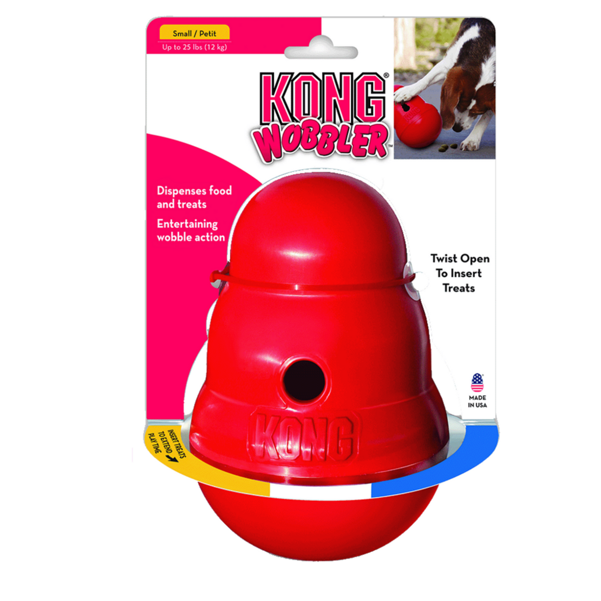 KONG Wobbler Steh-auf-Männchen für Hunde