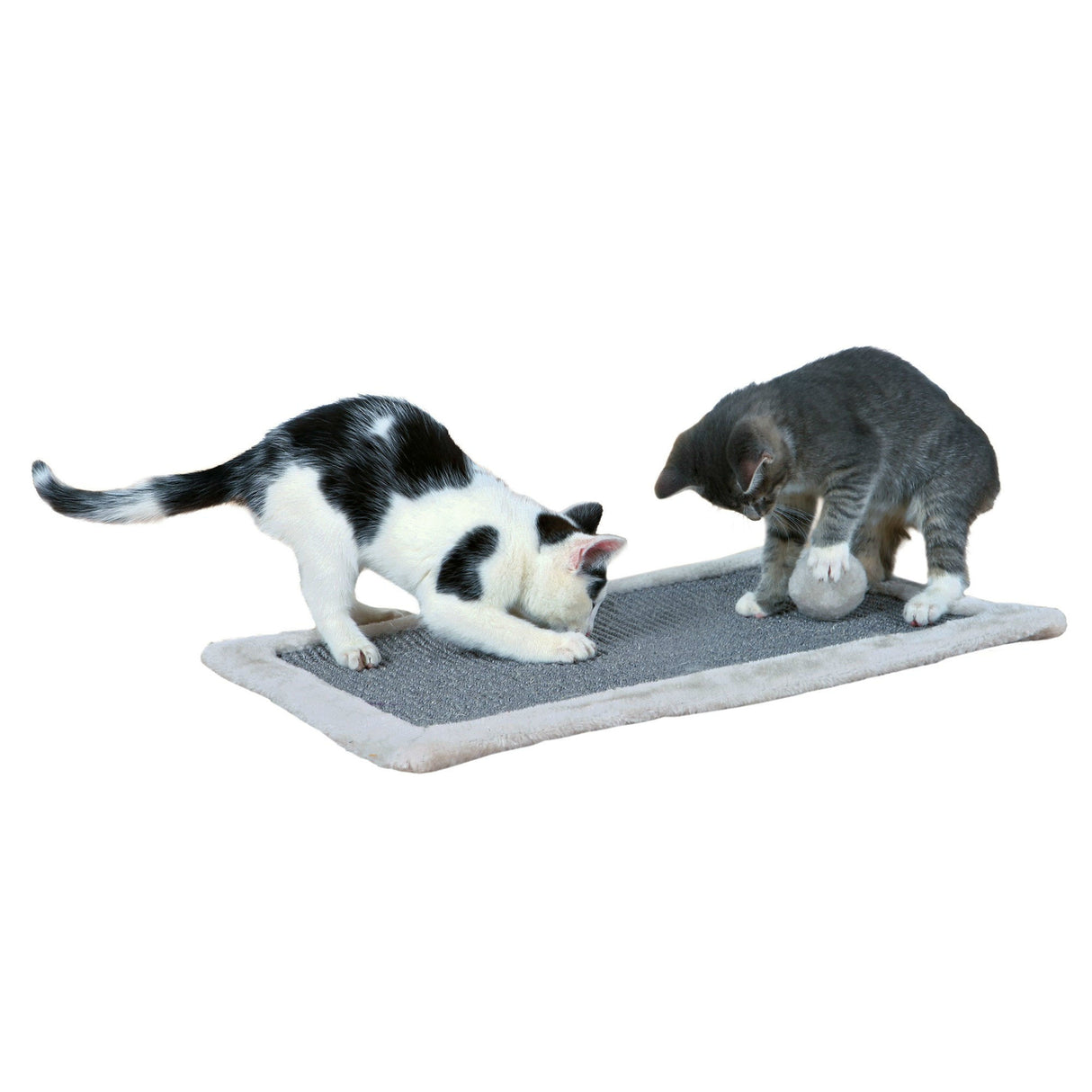 Kratzmatte für Katzen grau
