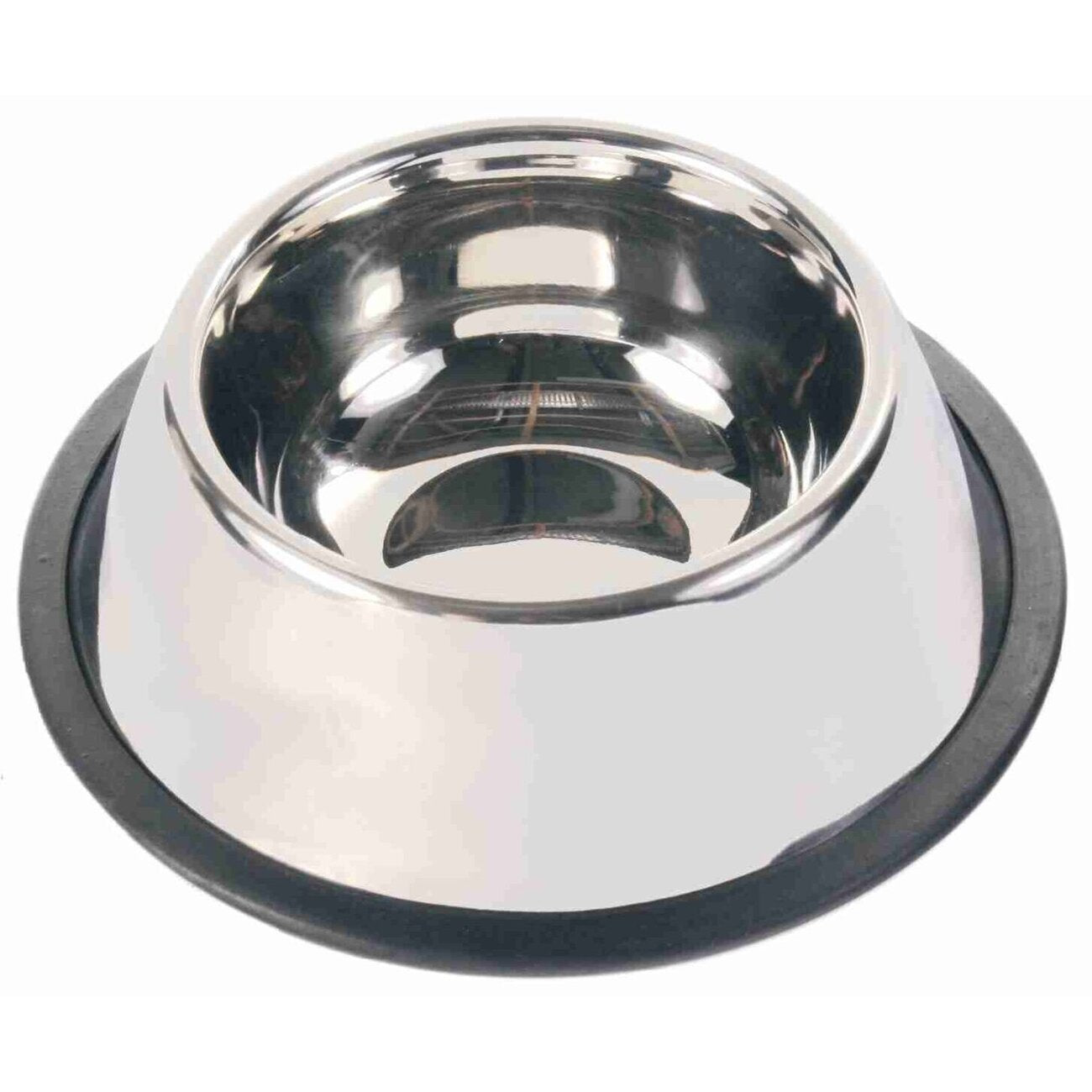 Langohrnapf Edelstahl mit Gummiring